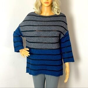 Chiaramente Sweater Bohemian Wool Blend Made in Italy Medium